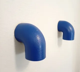 Applique da parete vintage blu