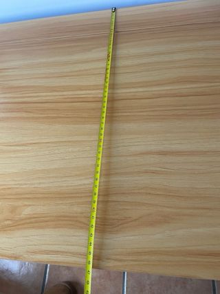 Escritorio madera y metal