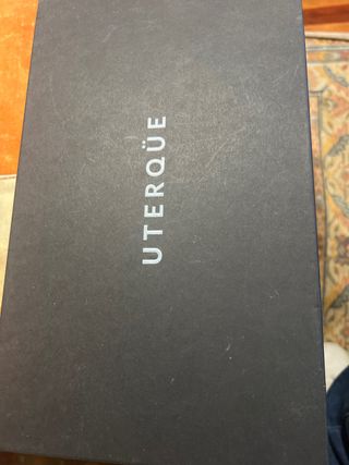 Sandalias fiesta UTERQUE negras