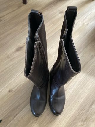 Botas Zendra piel marrones talla 35