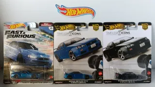 Lote Hot Wheels Nissan Skyline R34 de segunda mano por 180 EUR en