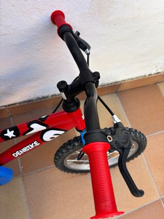 Bicicleta infantil Denbike 16 roja