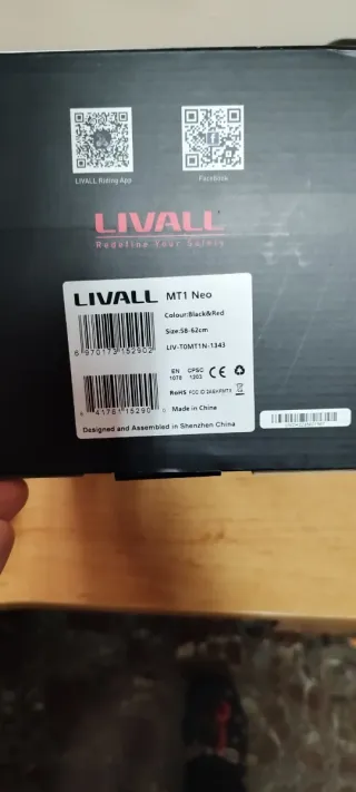 Casco Livall MT1 Neo