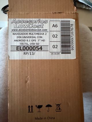 Navegador Multimedia Universal Android 8.1