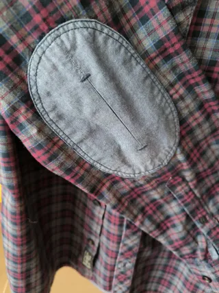 Camisa Salsa Hombre Talla M Cuadros