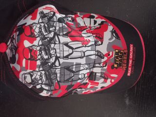 Gorra Star Wars Rebels Negra y Roja
