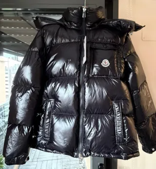 Plumas Moncler Talla 4 Negro