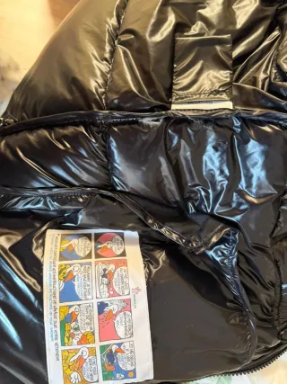 Plumas Moncler Talla 4 Negro