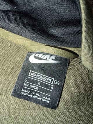 Chándal Nike niño verde y negro