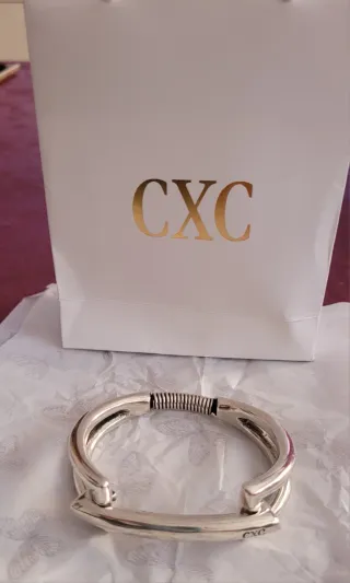 Pulsera CXC Plata