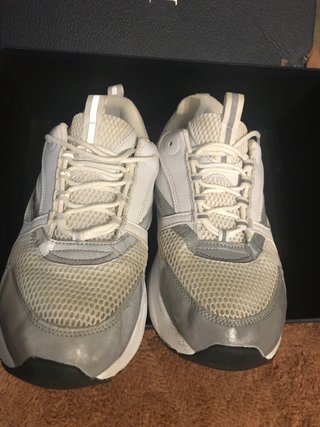 Scarpe uomo Dior bianche e grigie