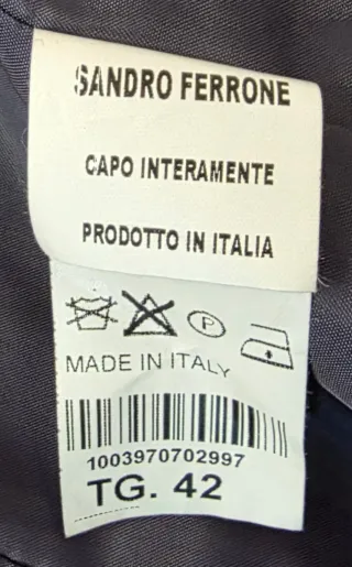 Cappotto Sandro Ferrone Nero