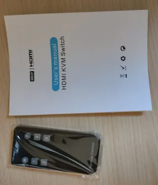TESmart KVM Switch HDMI 4K 60Hz 2x1