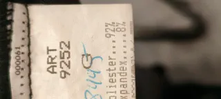 Vestido largo negro sin mangas