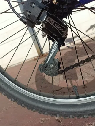 Bicicleta 24 niño azul