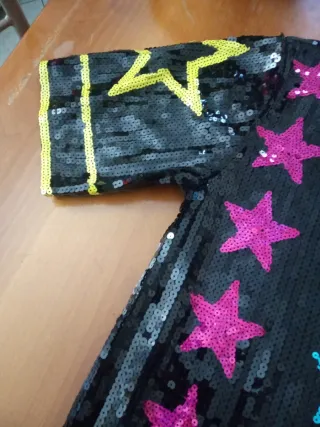 Vestito Primadonna Stelle Nere Multicolore