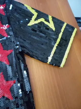 Vestito Primadonna Stelle Nere Multicolore