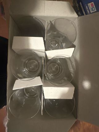 6 Bicchieri Pinot Cristallo Made in Italy