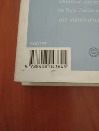 La Sombra del Viento (Autores Espanoles e Ibero...