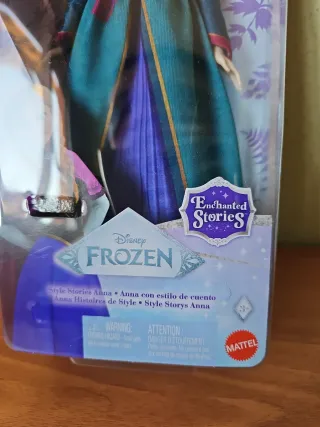 Muñeca Anna Frozen Estilo Cuento