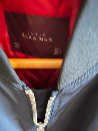 Cazadora Bomber Azul ZARA MAN Talla L
