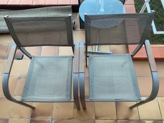 Conjunto Mesa y 4 Sillas Jardín