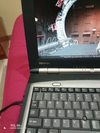 Portátil Toshiba Negro/Plateado