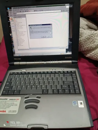 Portátil Toshiba Negro/Plateado