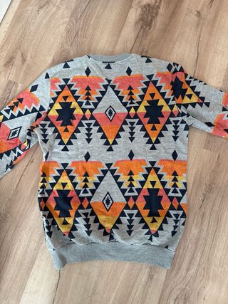 Sudadera multicolor