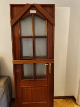 9 Puertas de interior en block madera