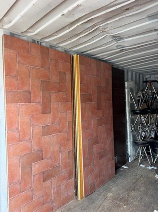 Paneles madera contrachapada melocotón