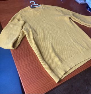 Suéter Mango Amarillo Talla L