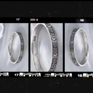 Pulsera abierta vintage Tailandesa 925