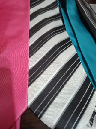 Lote de corbatas y pajarita de vestir