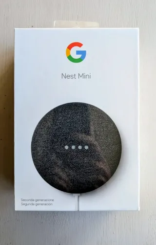 Google Nest Mini 2ª Gen - Smart Speaker Antracite
