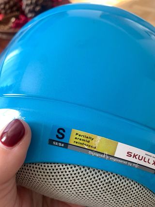 Casco sky POC infantil unisex azul