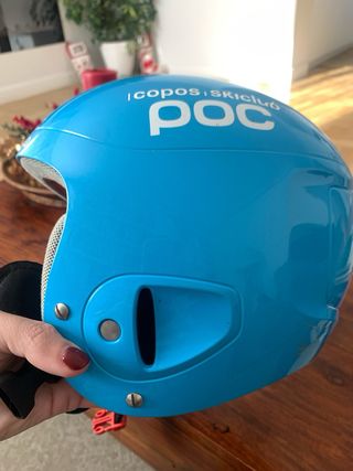 Casco sky POC infantil unisex azul