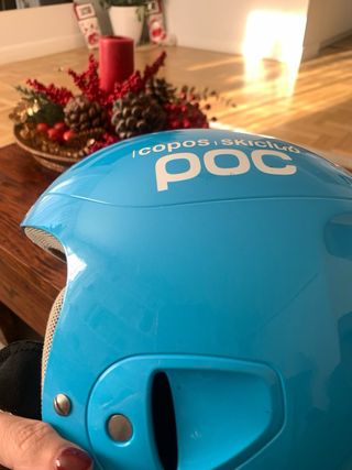 Casco sky POC infantil unisex azul