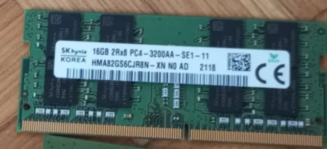 16GB DDR4 3200AA PARA GAMING 2RX8 DUAL CHANNEL