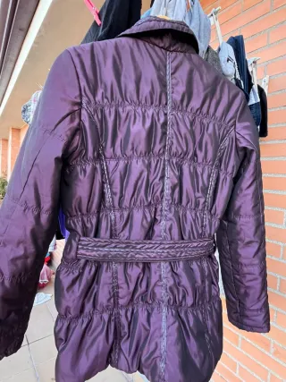 Anorak morado mujer talla 40/42