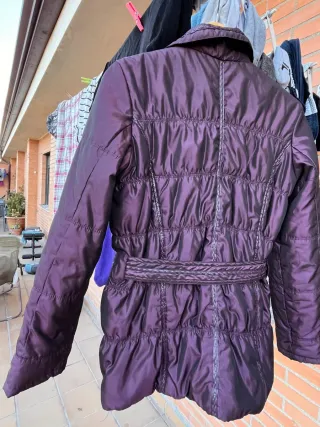 Anorak morado mujer talla 40/42