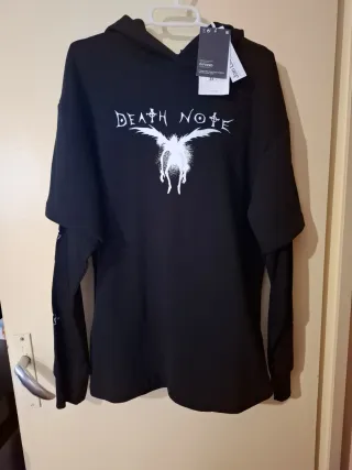 Sudadera Death Note Negra