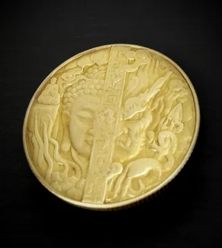 Moneta Zen Buddha/Demone