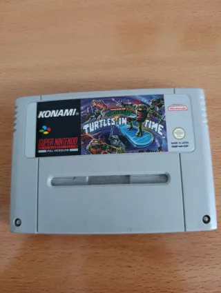 TMNT IV: Tartarughe Ninja nel Tempo - Super Nintendo PAL ESP