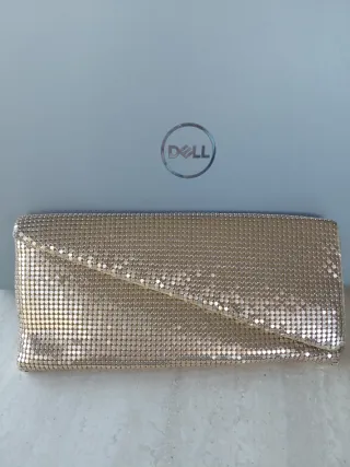 Bolso de fiesta dorado