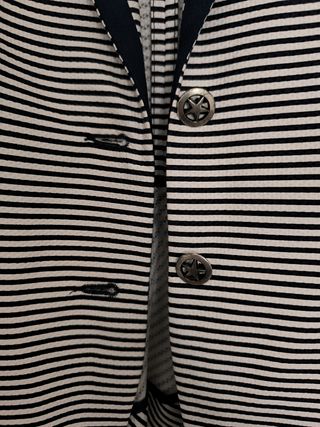 Blazer Chokolat Rayas Talla 44