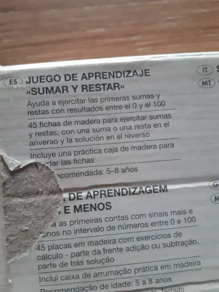 Juego Sumar y Restar