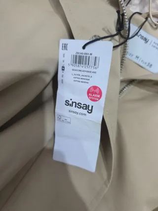 Sislay Parka Lunga Beige Tg. M/38 Nuova 45€