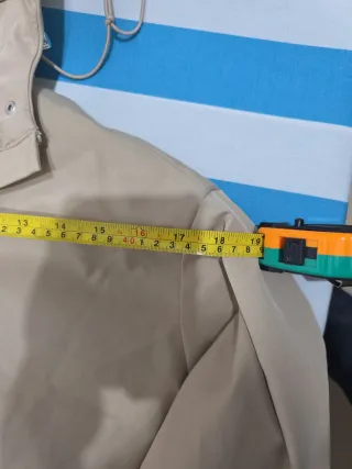 Sislay Parka Lunga Beige Tg. M/38 Nuova 45€