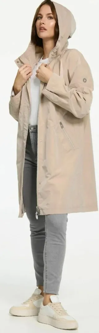 Sislay Parka Lunga Beige Tg. M/38 Nuova 45€